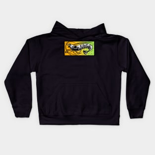 aquarium shrimp Kids Hoodie